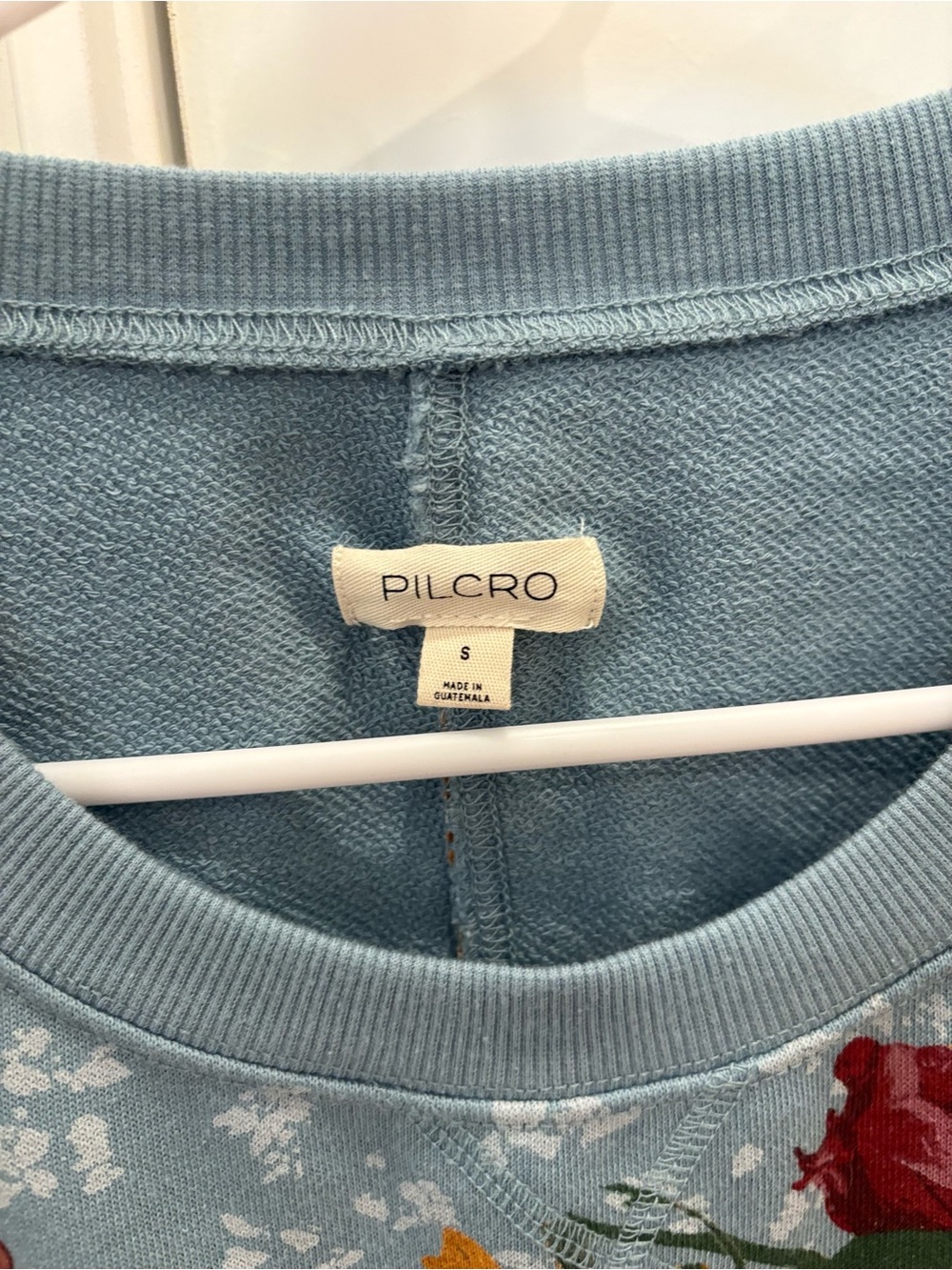 Pilcro by Anthropologie Niki Bubble Sweatshirt Size Small - Picture 3 of 7